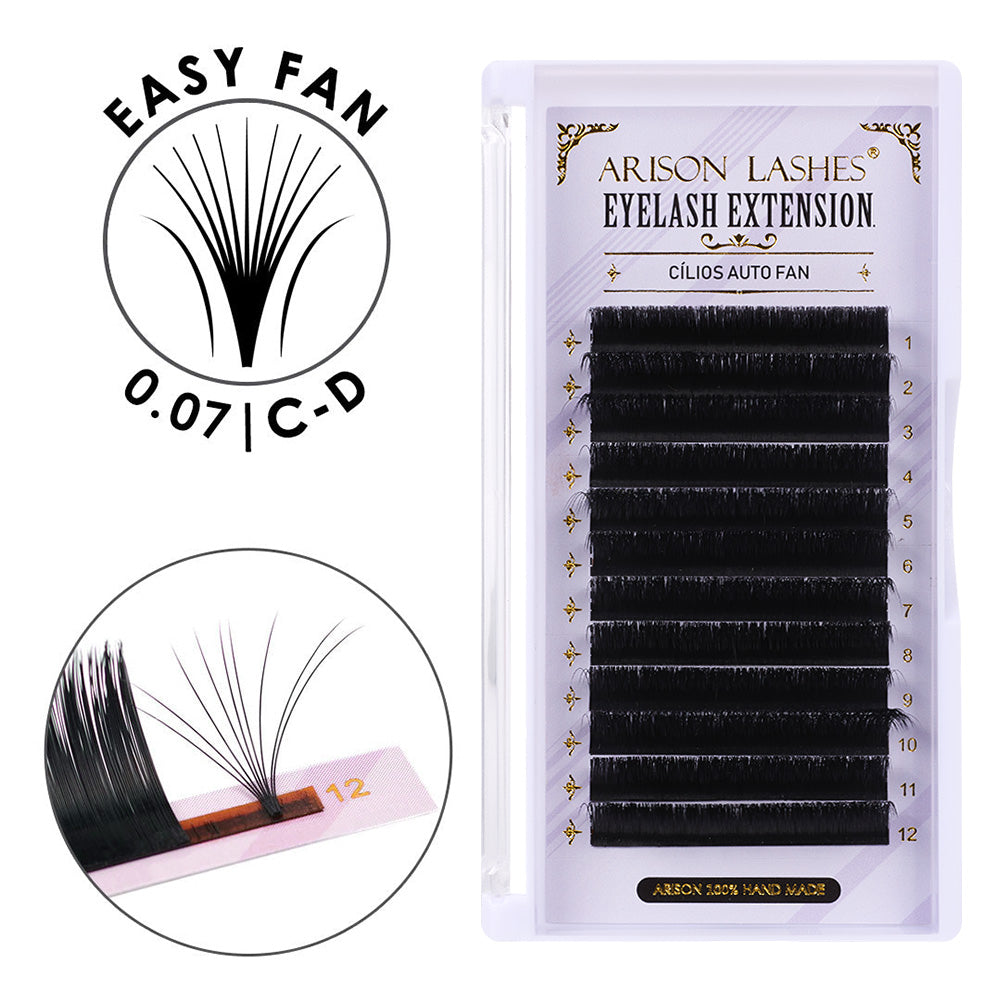 AUTO FAN EXTENSÃO DE CÍLIOS DE VOLUME
